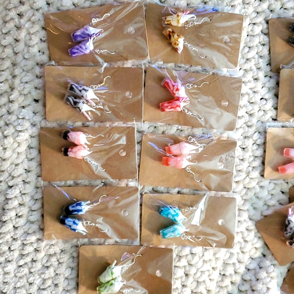 Milkshake earrings